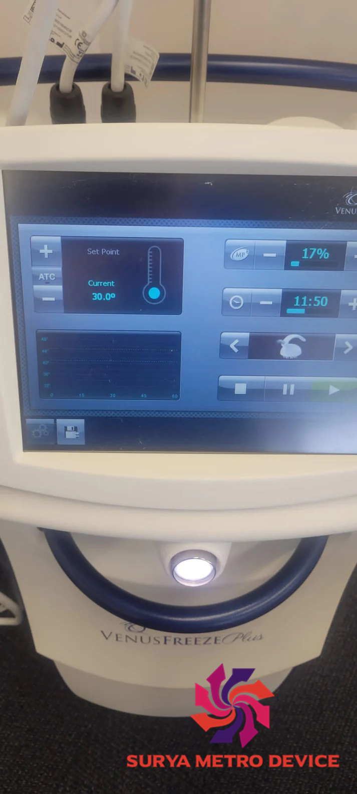 Venus Freeze Plus Radio Frequency Surya Metro Device