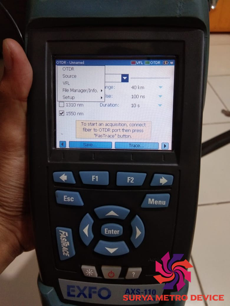 EXFO AXS-110 All Fiber QUAD OTDR - Image 3
