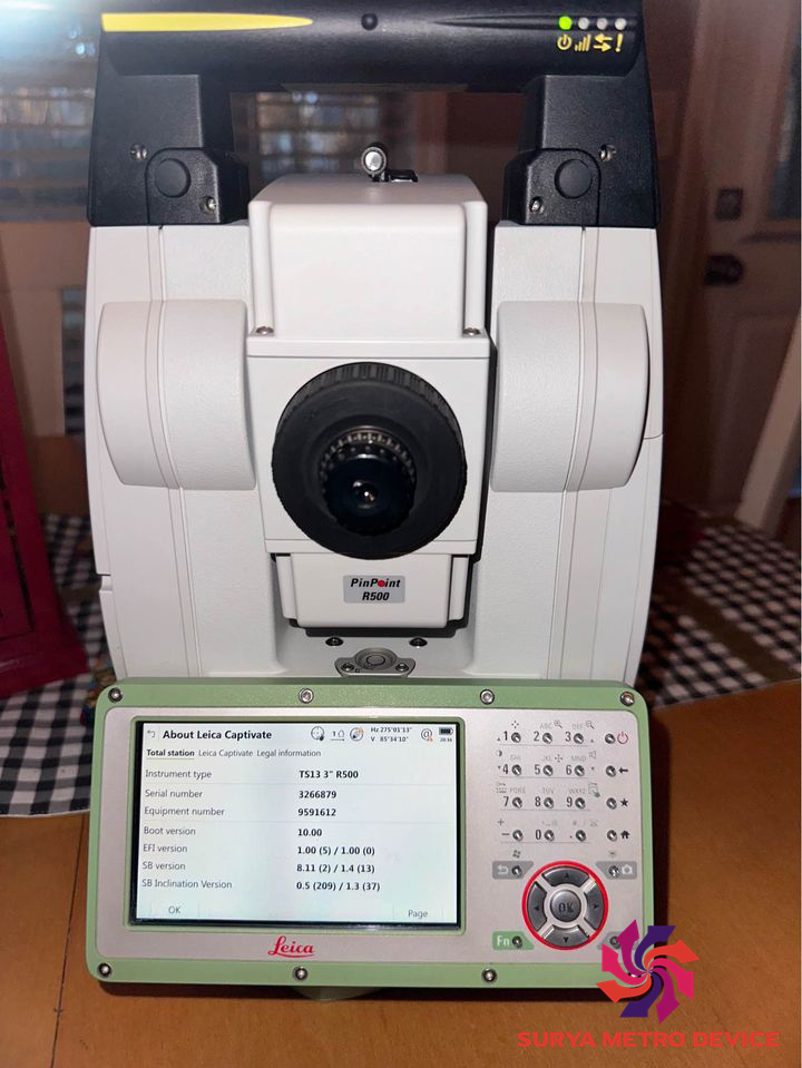 Leica TS13 1″ R1000 Robotic Total Station - Image 5