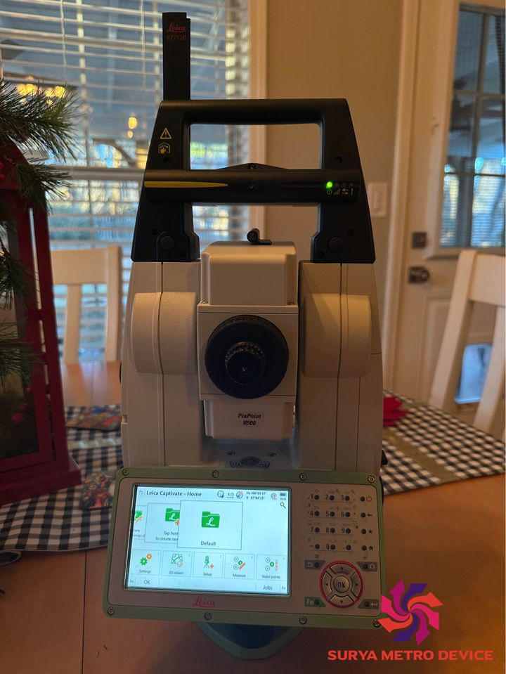 Leica TS13 1″ R1000 Robotic Total Station