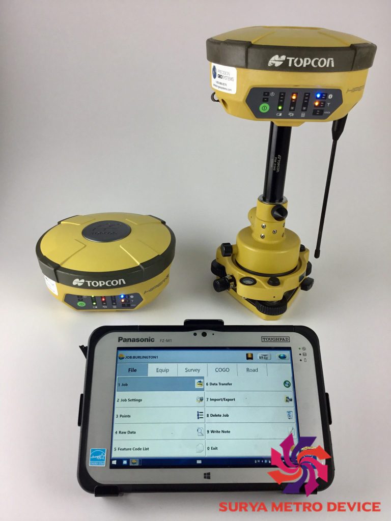 Topcon Magnet Rover Topcon Hiper V GNSS Base Rover Kit - Surya Metro Device